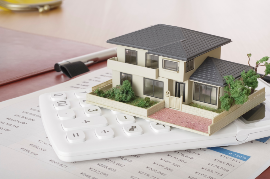Mortgage documents and housing models The document has the title "mortgage calculation"