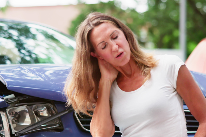Auto Accident Causes Painful Whiplash Injury Suffering