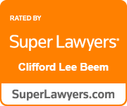 Rated by Super Lawyers Clifford Lee Beem SuperLayers.com